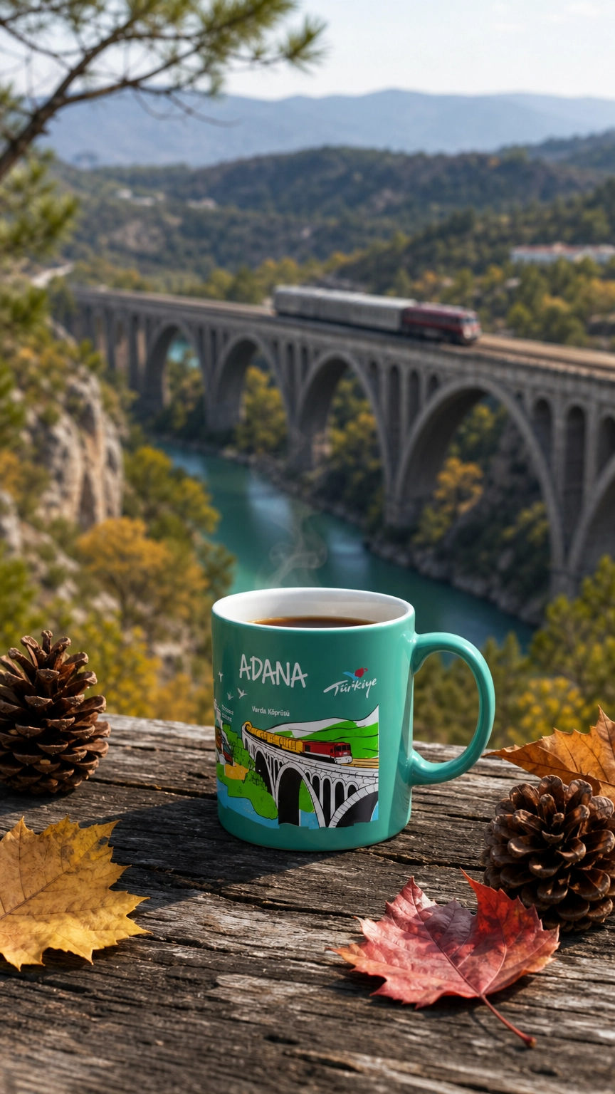 Adana Temalı Kupa Bardak